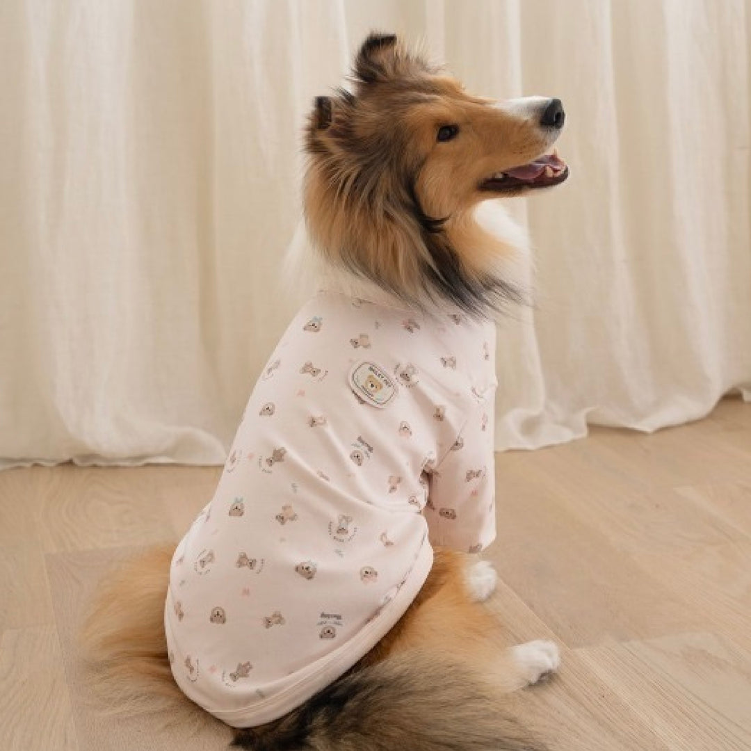 ※予約販売【Bailey】Teddy T-shirt（Teddy Pink）