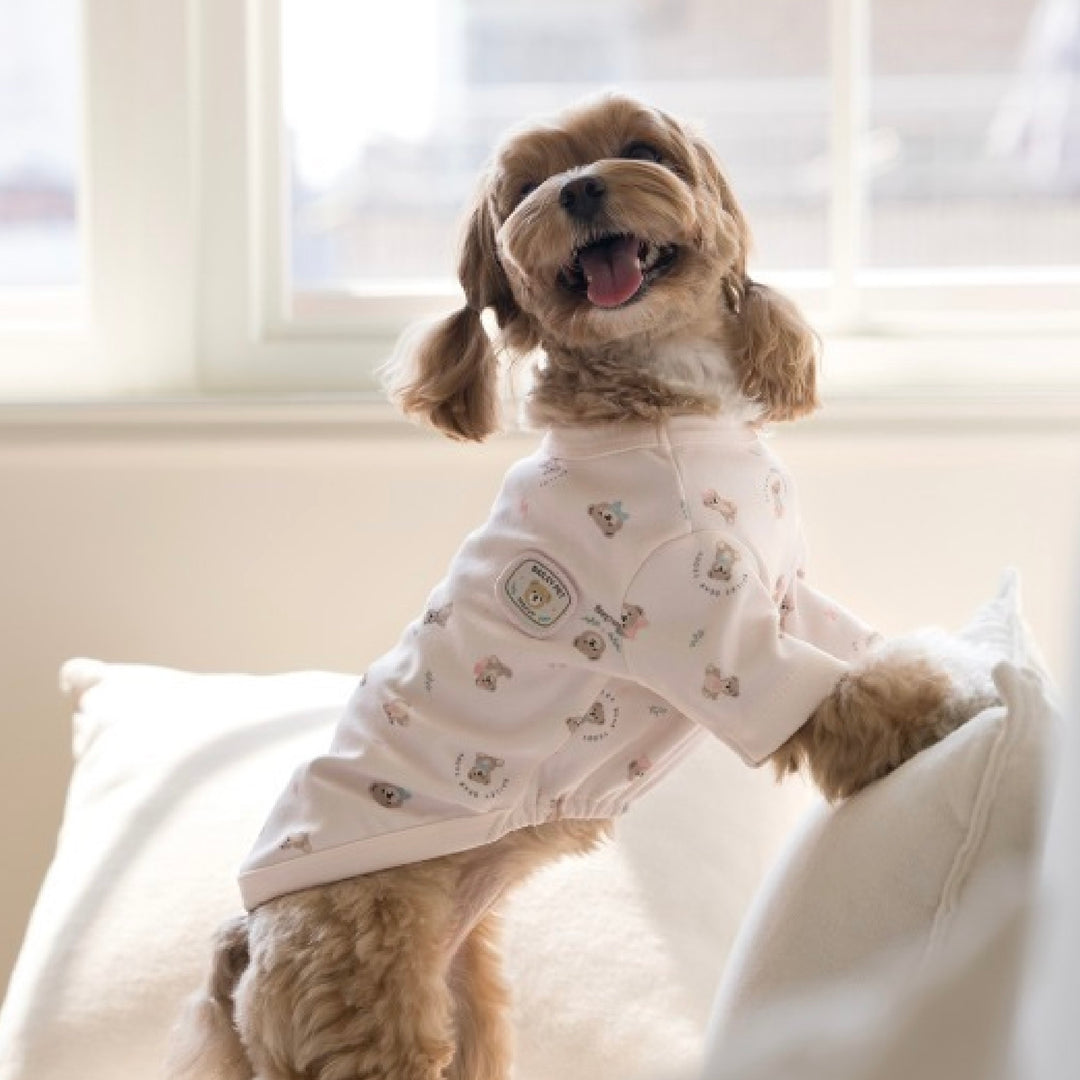 ※予約販売【Bailey】Teddy T-shirt（Teddy Pink）