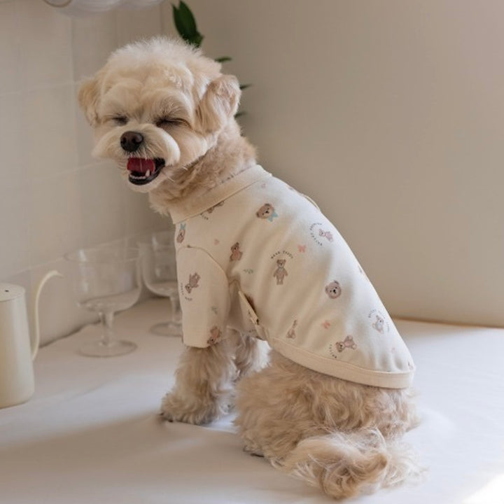 ※予約販売【Bailey】Teddy T-shirt（Teddy Ivory）