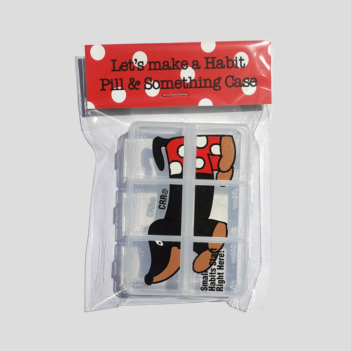 ※予約販売【CRR】6 compartment square pill case Dachs