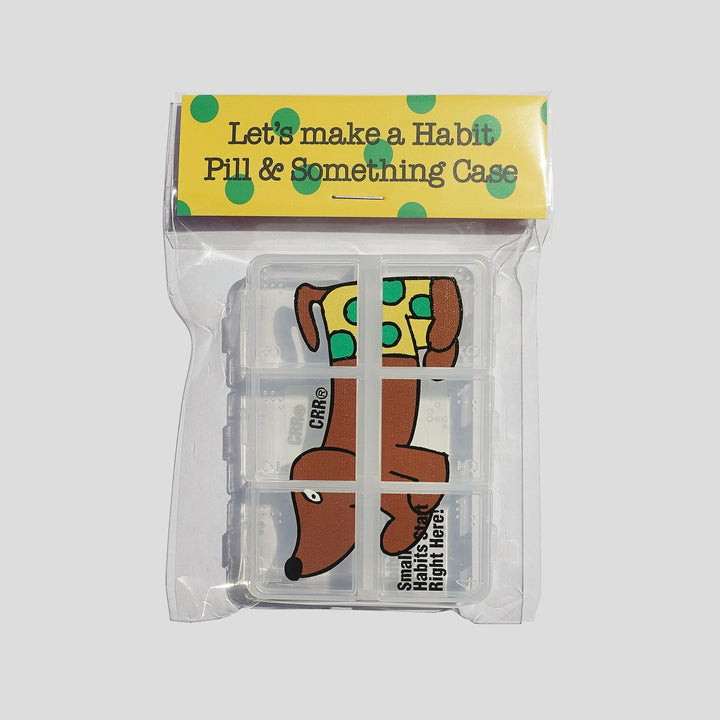 ※予約販売【CRR】6 compartment square pill case Dachs