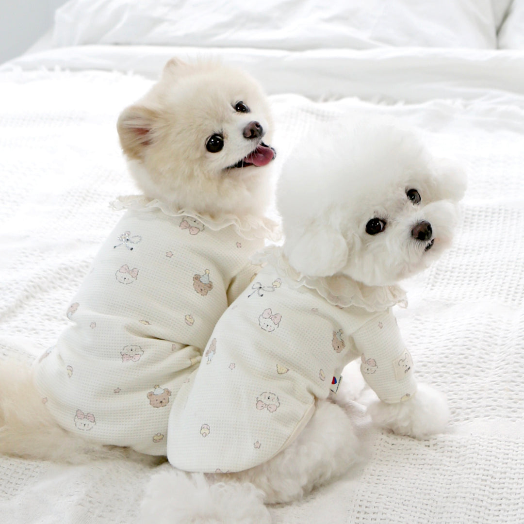 ※予約販売【ITS DOG】Waffle Bear T-shirt
