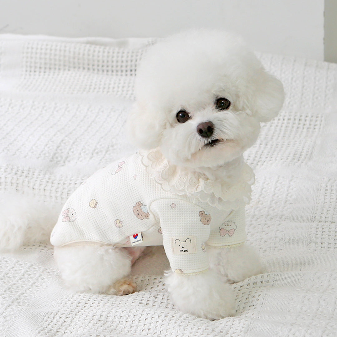 ※予約販売【ITS DOG】Waffle Bear T-shirt