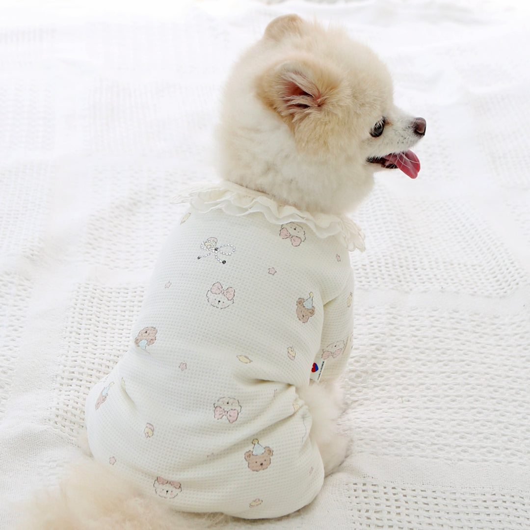 ※予約販売【ITS DOG】Waffle Bear All in One