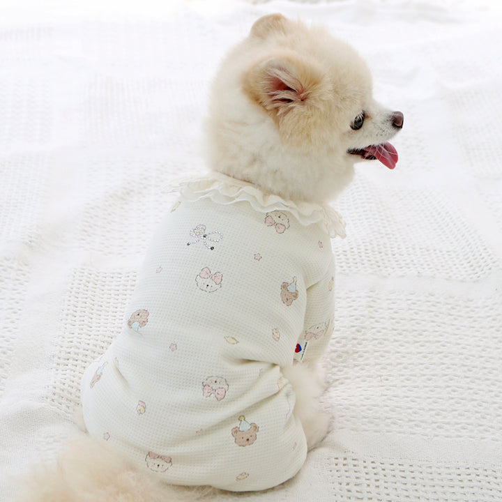 ※予約販売【ITS DOG】Waffle Bear All in One