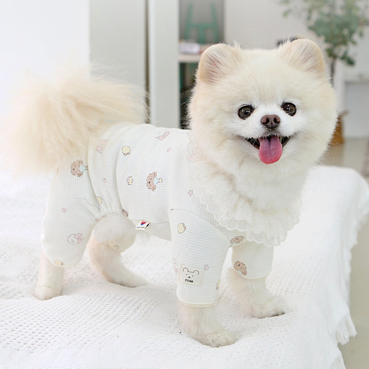 ※予約販売【ITS DOG】Waffle Bear All in One