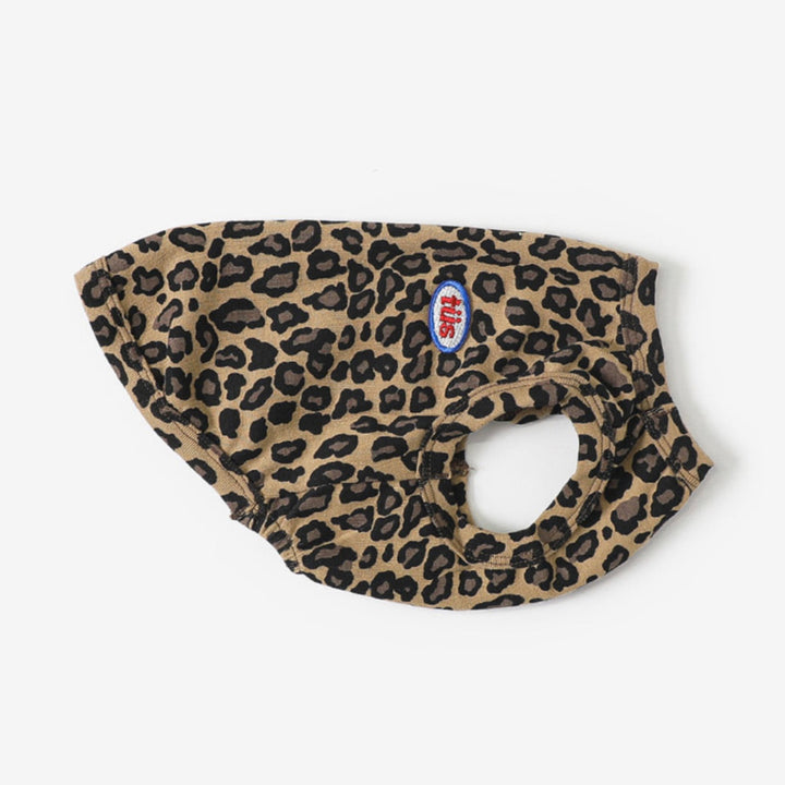 ※予約販売【TUSTUS】Leopard sleeveless（Brown）