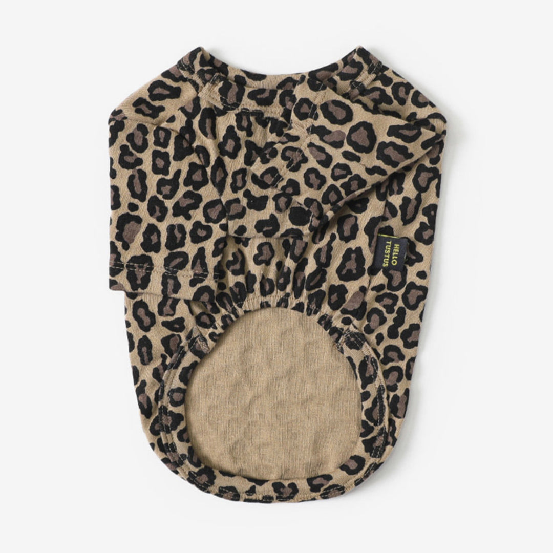 ※予約販売【TUSTUS】Leopard Tee（Brown）