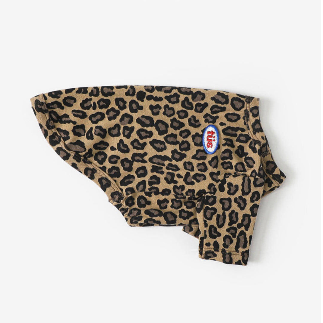 ※予約販売【TUSTUS】Leopard Tee（Brown）