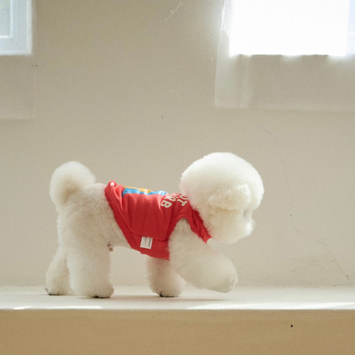※予約販売【andblank】Joy Bear Sleeveless Sweatshirt