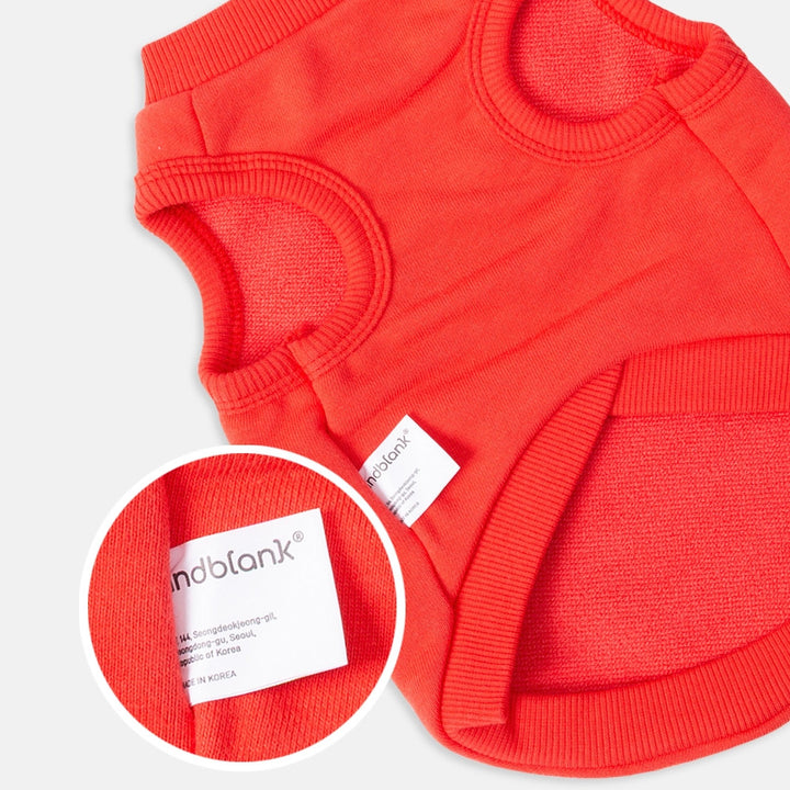 ※予約販売【andblank】Joy Bear Sleeveless Sweatshirt