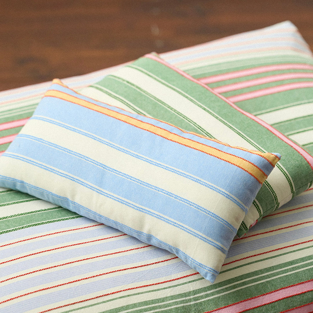 ※予約販売【noutti】Poppy Stripe Pillow（2color）