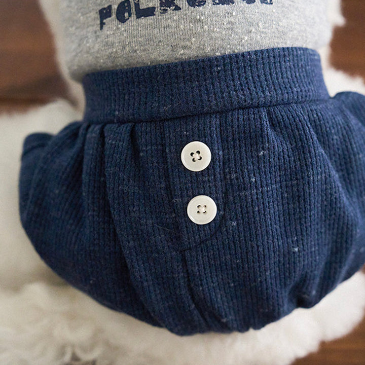 ※予約販売【noutti】Little Folk Club All in one（Melange Gray）