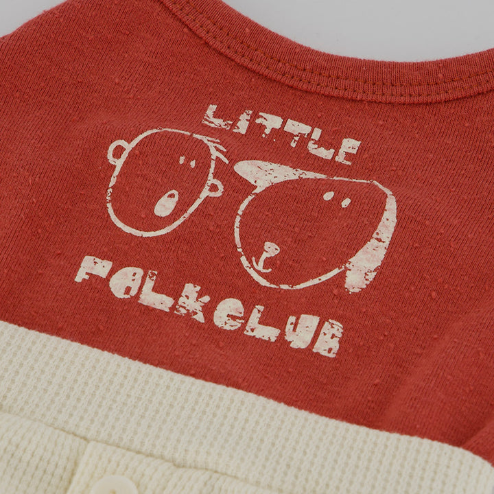 ※予約販売【noutti】Little Folk Club All in one（Vintage Red）