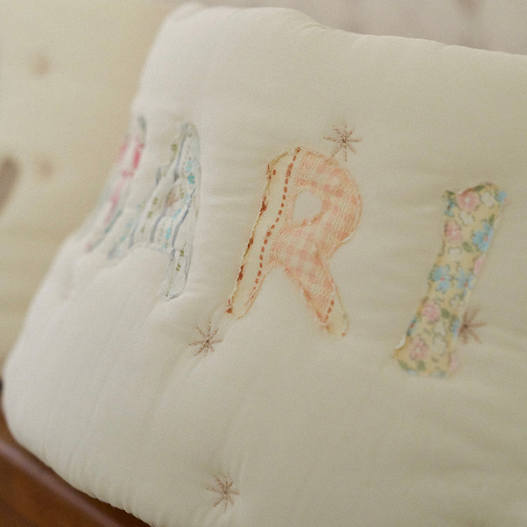 ※予約販売【noutti】Patchwork Name Stroller Guard