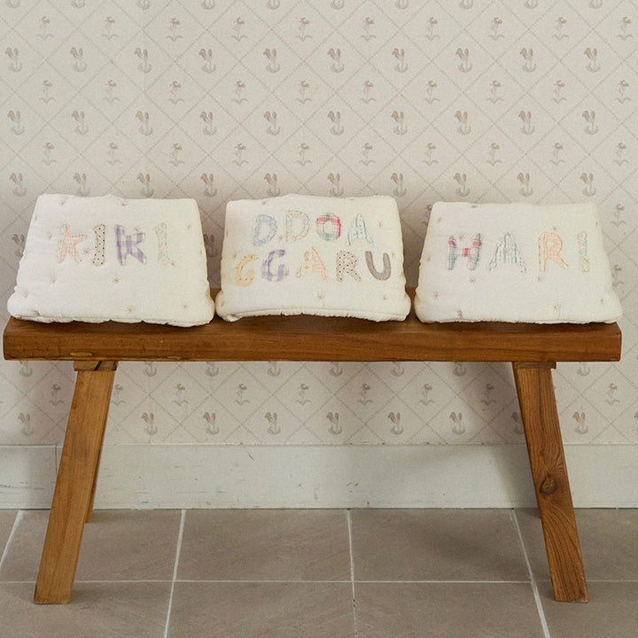 ※予約販売【noutti】Patchwork Name Stroller Guard
