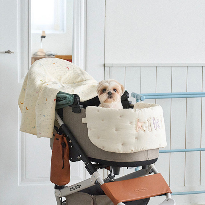 ※予約販売【noutti】Patchwork Name Stroller Guard