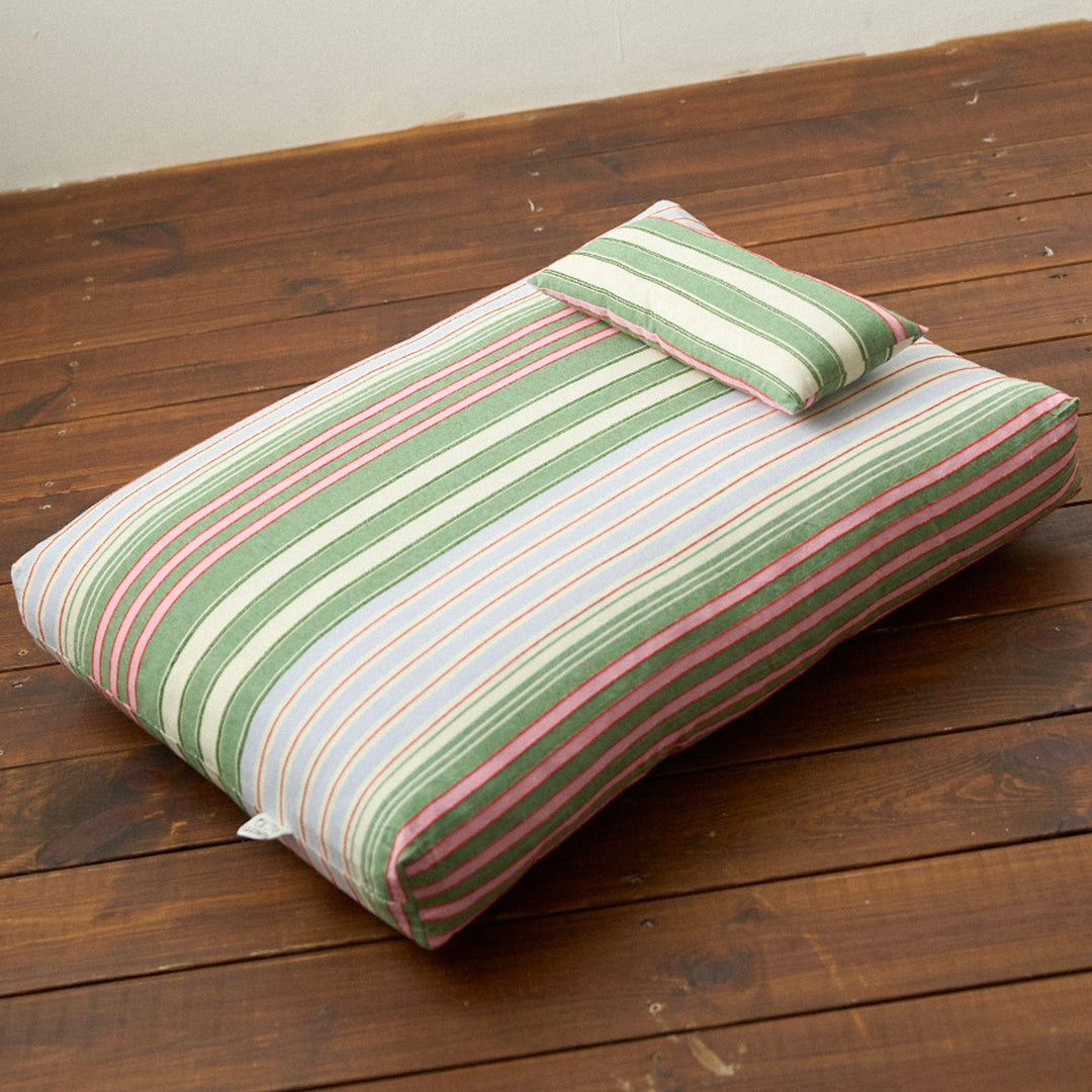 ※予約販売【noutti】Poppy Stripe Cushion（2color）