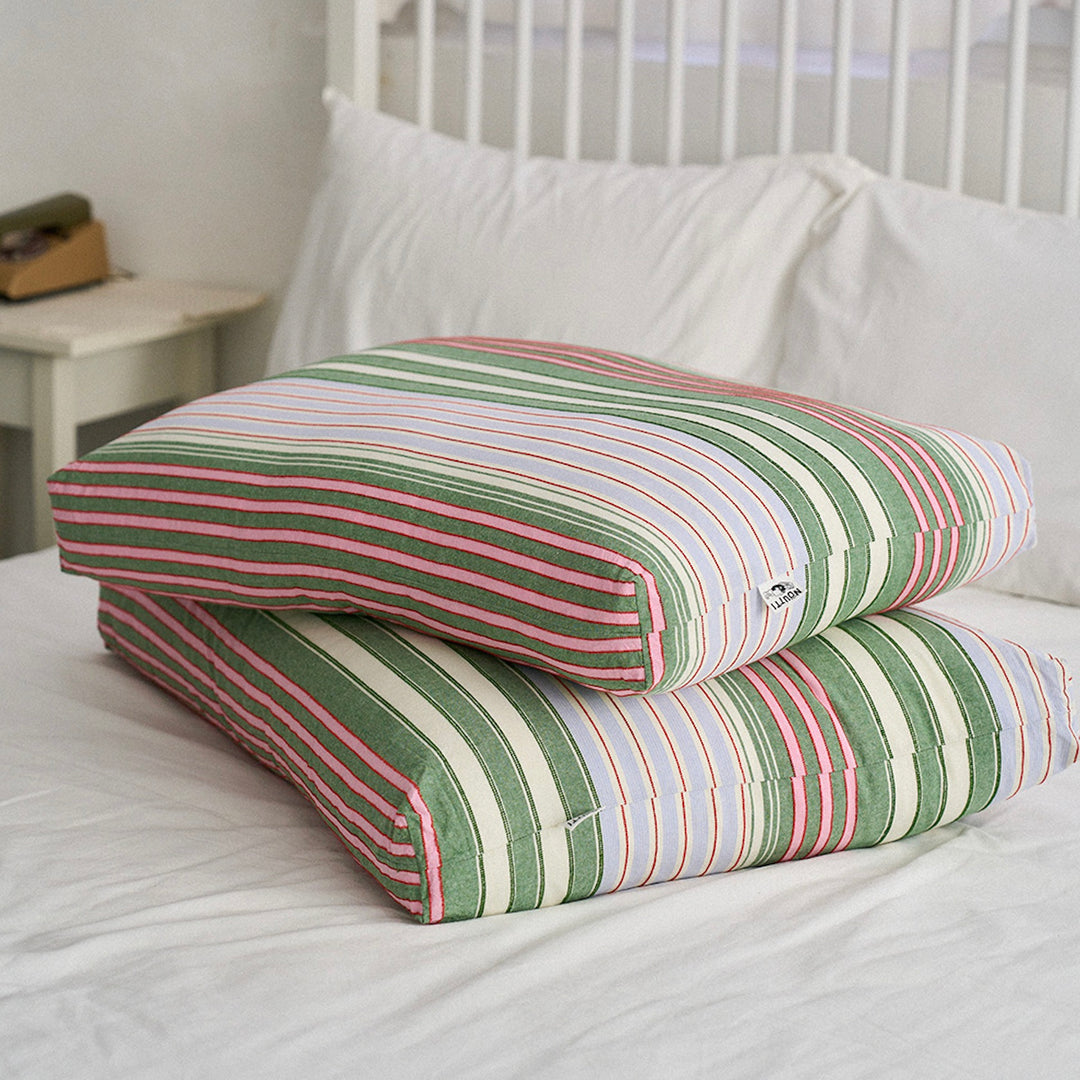 ※予約販売【noutti】Poppy Stripe Cushion（2color）
