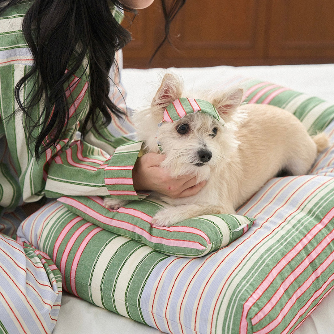 ※予約販売【noutti】Poppy Stripe Cushion（2color）