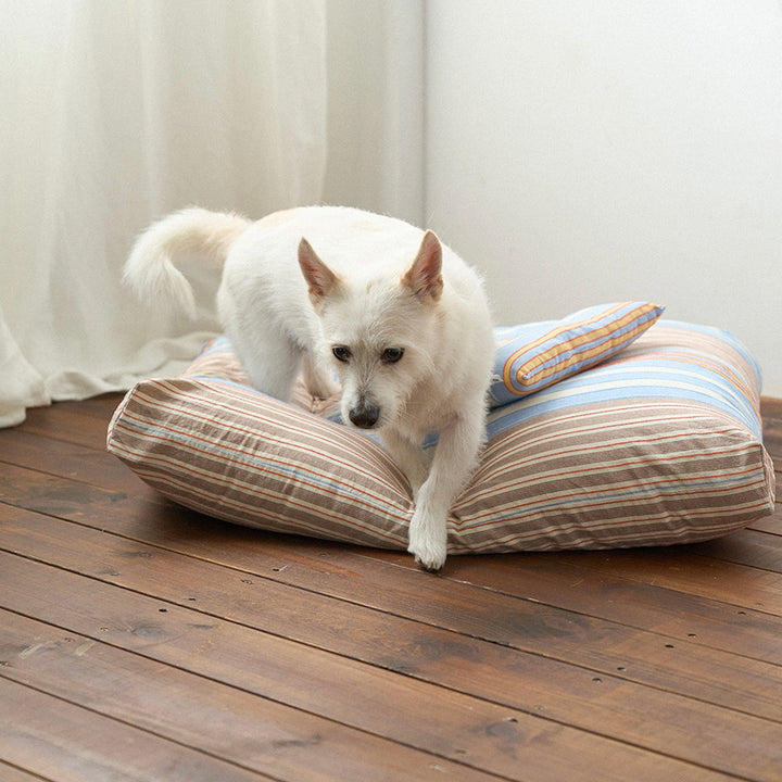 ※予約販売【noutti】Poppy Stripe Cushion（2color）
