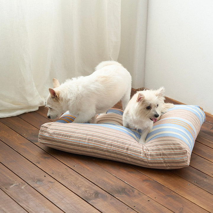 ※予約販売【noutti】Poppy Stripe Cushion（2color）