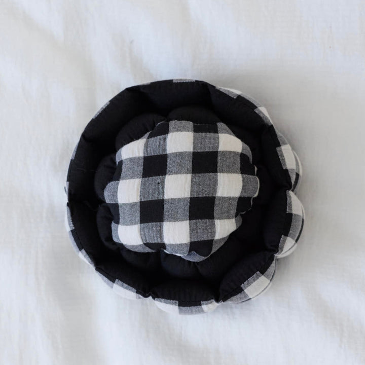 ※予約販売【azalea】Mini Canele Toy（Check Black）