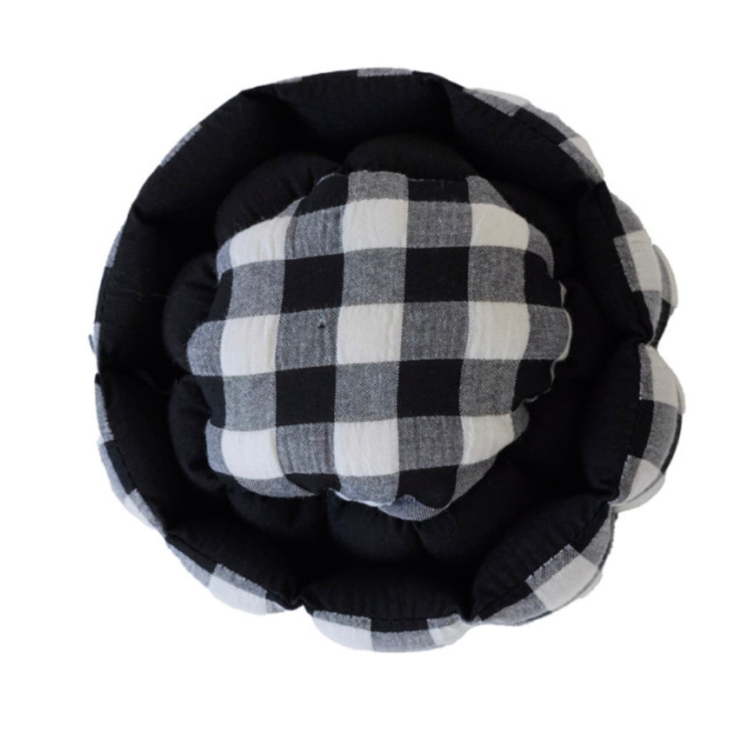 ※予約販売【azalea】Mini Canele Toy（Check Black）