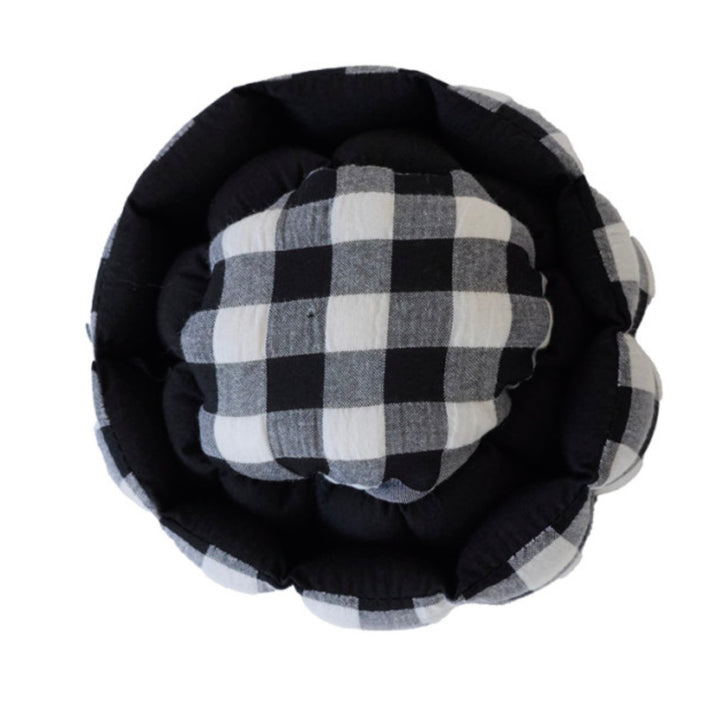 ※予約販売【azalea】Mini Canele Toy（Check Black）