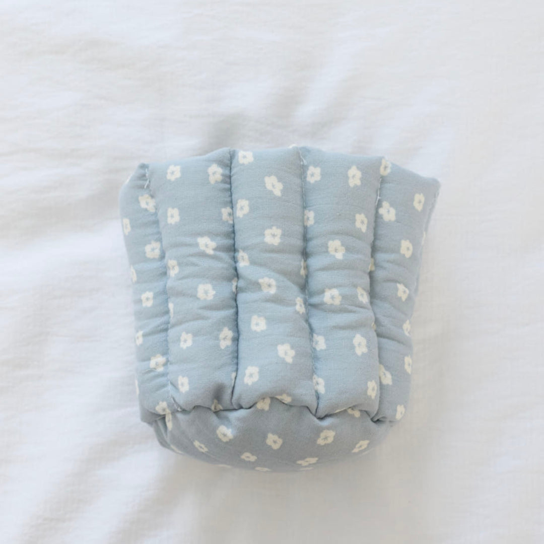 ※予約販売【azalea】Mini Canele Toy（Blue Flower）