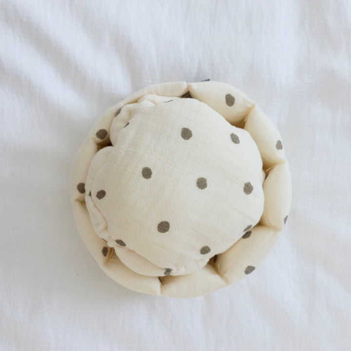 ※予約販売【azalea】Mini Canele Toy（Dot Brown）