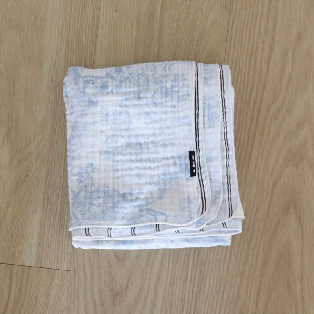 ※予約販売【azalea】Blue Check Blanket