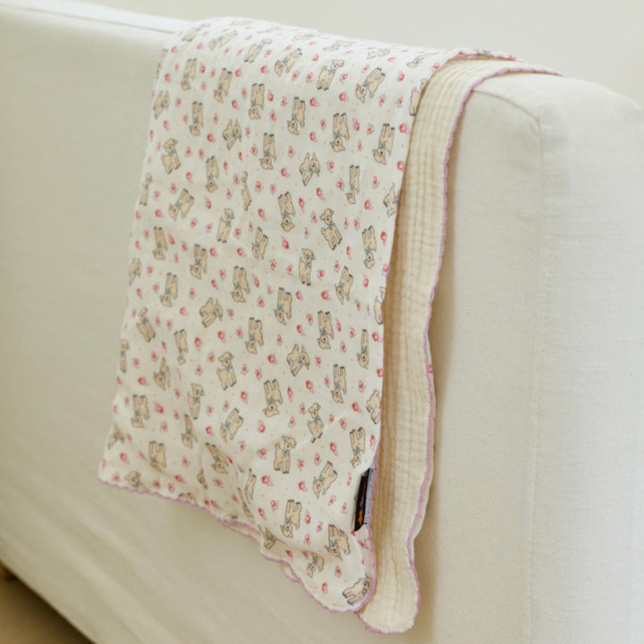 ※予約販売【azalea】Flower Lamb Blanket