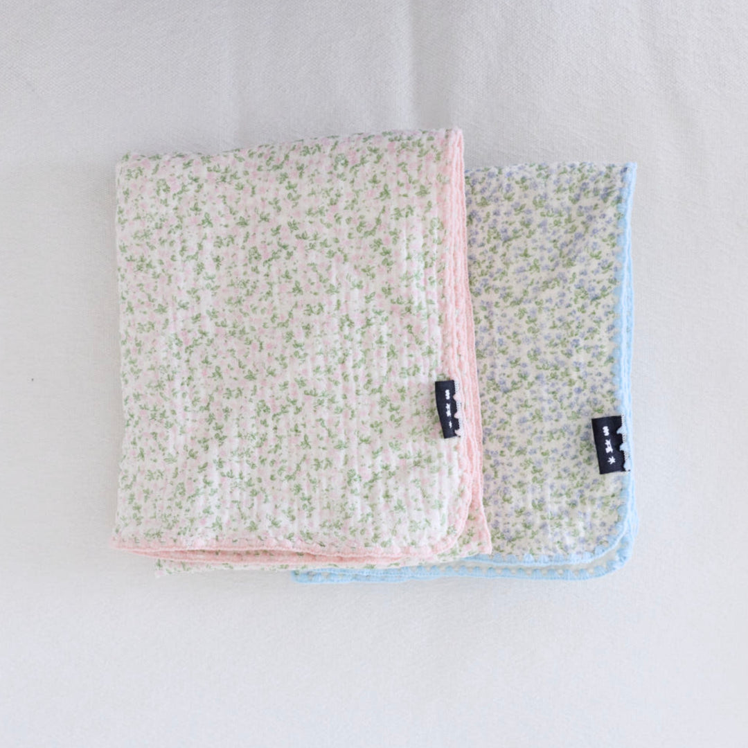 ※予約販売【azalea】Small Flower Blanket（2color）