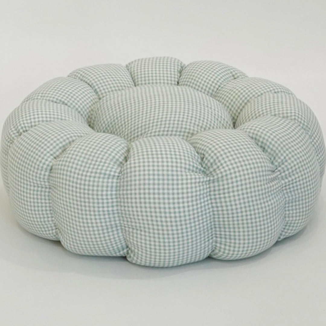 ※予約販売【azalea】Canele Cushion（Check Mint）