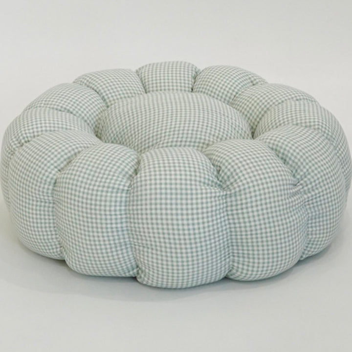 ※予約販売【azalea】Canele Cushion（Check Mint）