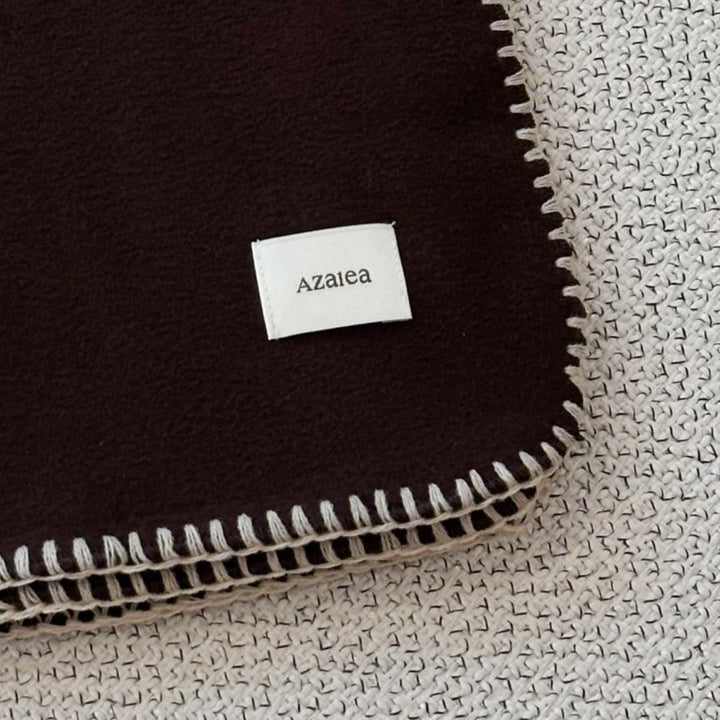 ※予約販売【azalea】Soft Blanket（3color）