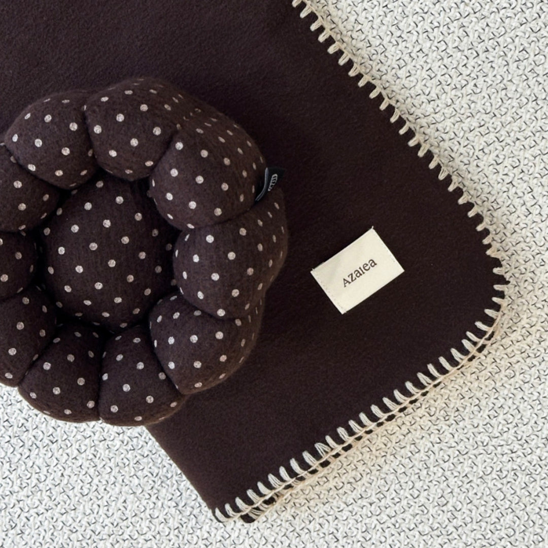 ※予約販売【azalea】Soft Blanket（3color）