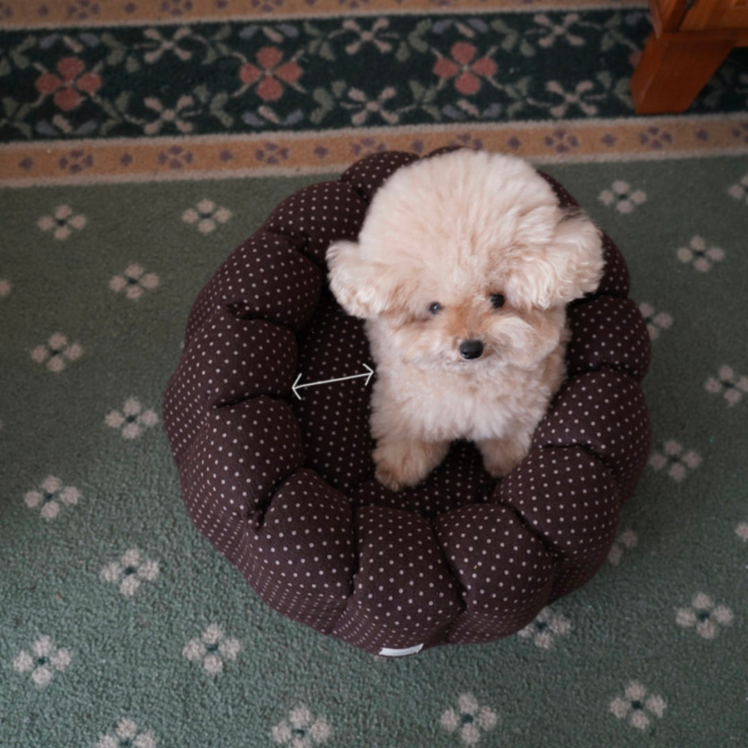 ※予約販売【azalea】Canele Cushion（Salty Choco）