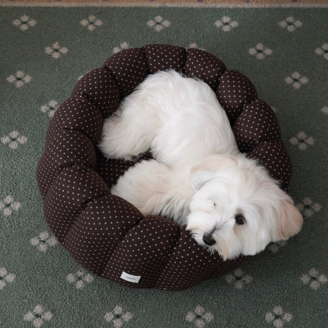 ※予約販売【azalea】Canele Cushion（Salty Choco）