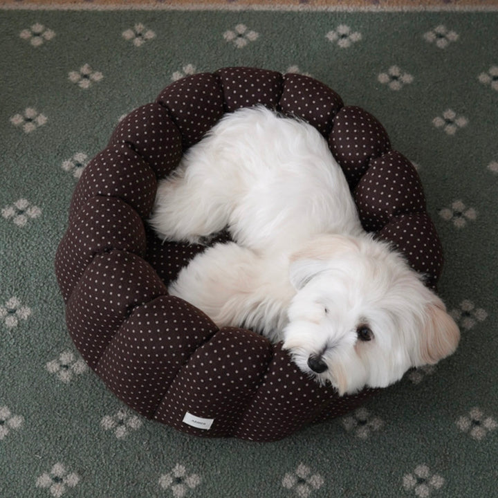 ※予約販売【azalea】Canele Cushion（Salty Choco）