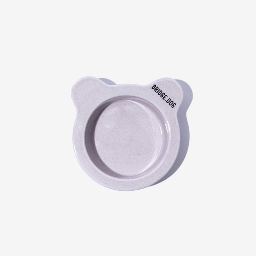 ※予約販売【BRIDGE.DOG】TOY BEAR BOWL（TARO BEAR）艶あり