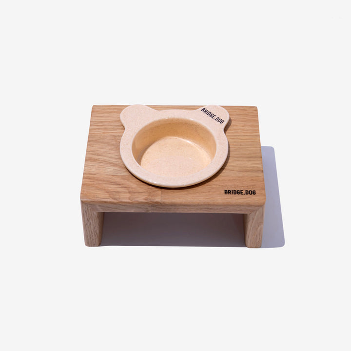 ※予約販売【BRIDGE.DOG】TOY BEAR BOWL（MAYO BEAR）艶あり