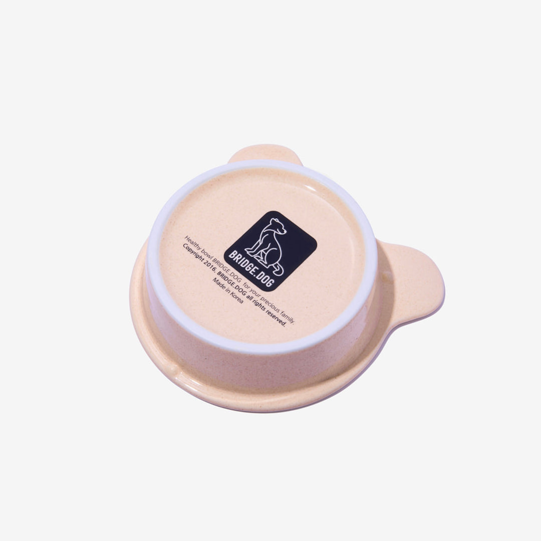 ※予約販売【BRIDGE.DOG】MINI BEAR BOWL（MAYO BEAR）艶あり