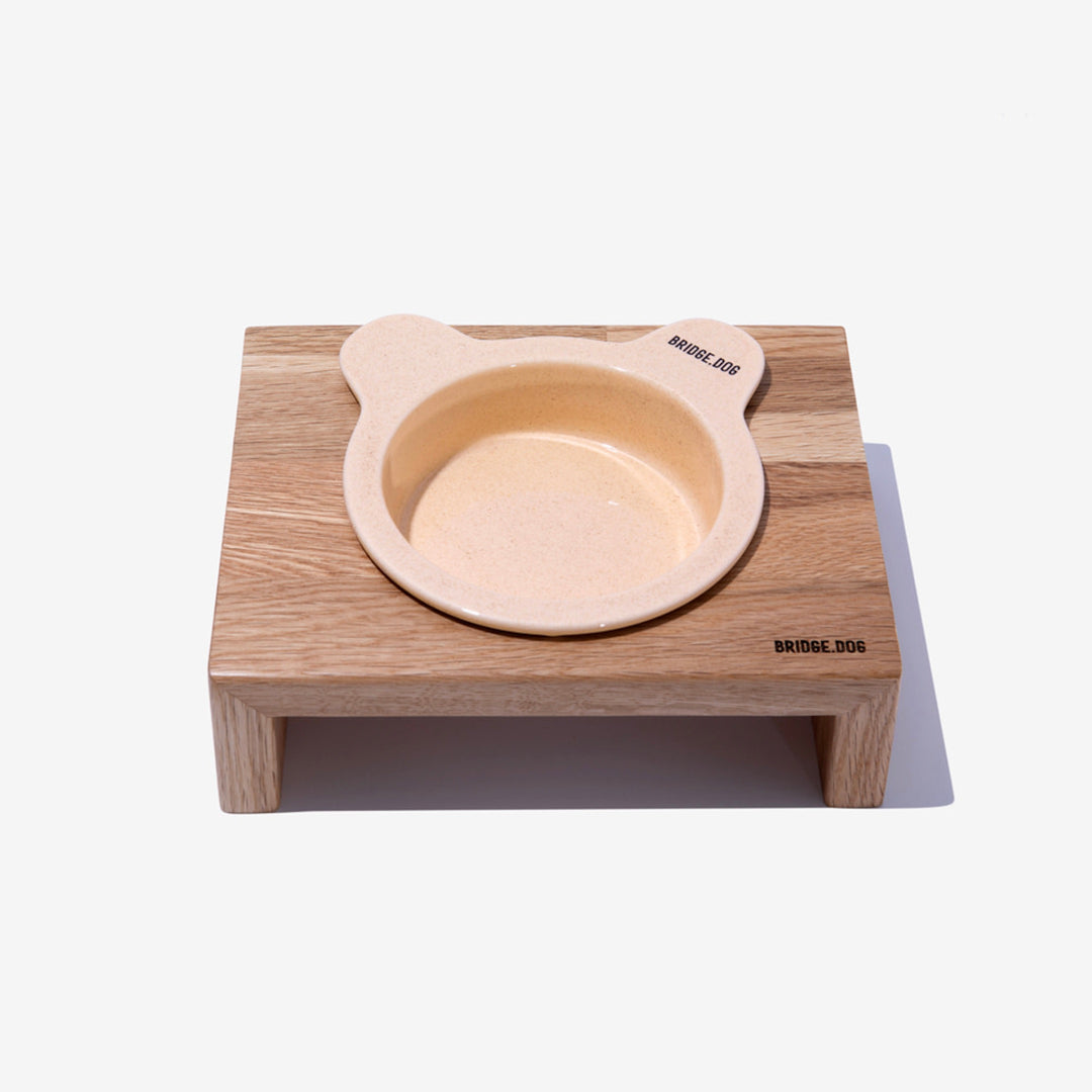 ※予約販売【BRIDGE.DOG】MINI BEAR BOWL（MAYO BEAR）艶あり