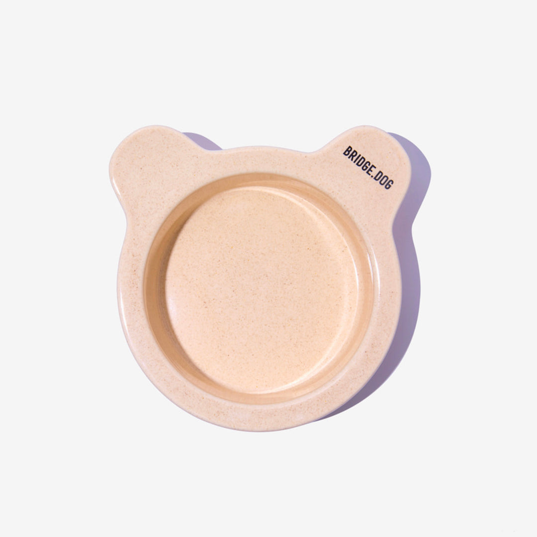 ※予約販売【BRIDGE.DOG】MINI BEAR BOWL（MAYO BEAR）艶あり