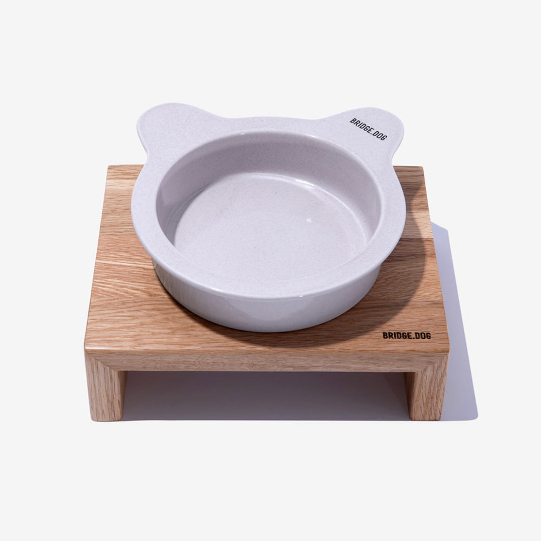 ※予約販売【BRIDGE.DOG】BASIC BEAR BOWL（TARO BEAR）艶あり