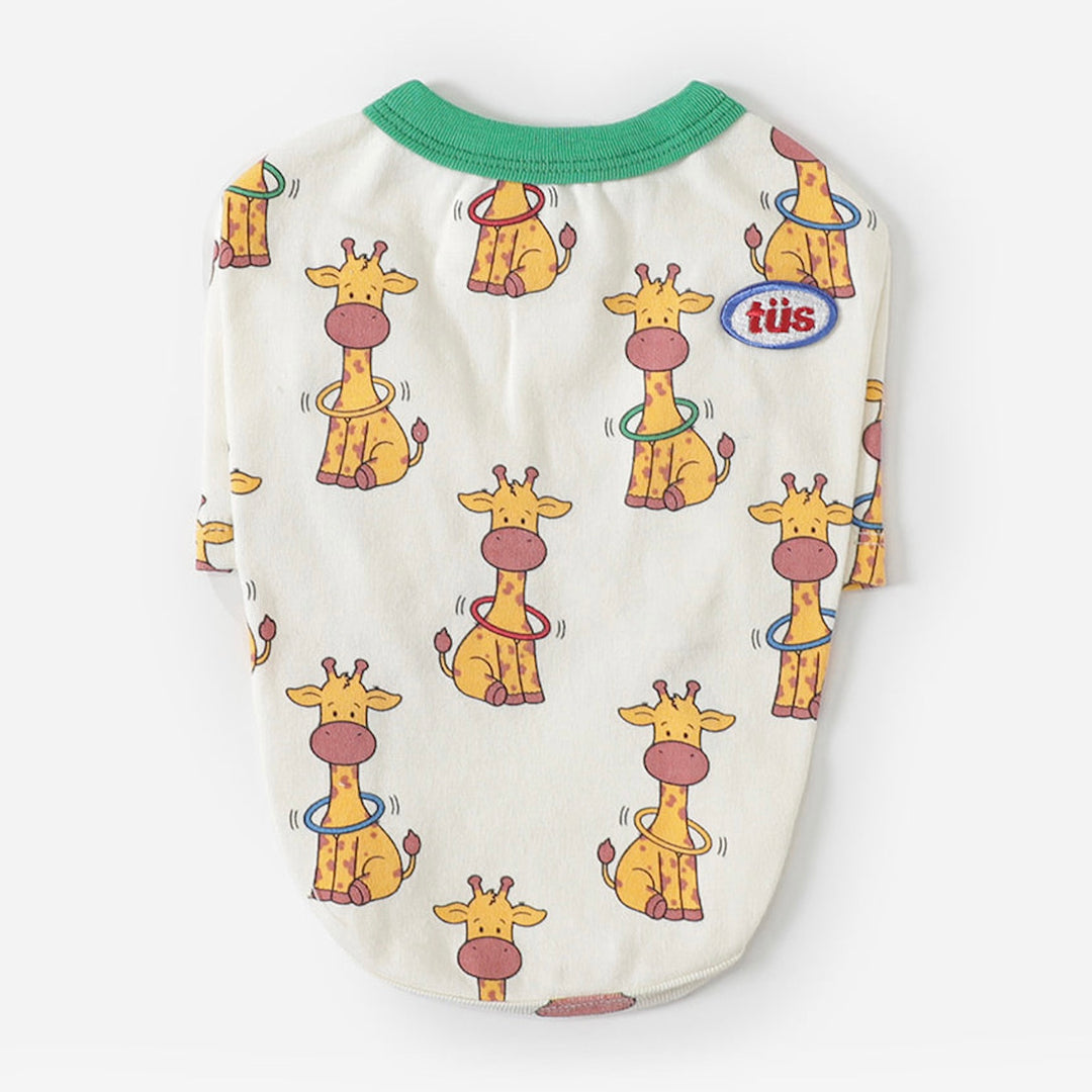 ※予約販売【TUSTUS】Giraffe Tee
