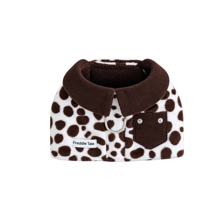 ※予約販売【FREDDIE TALE】Moo Harness（Milk）｜犬用ハーネス