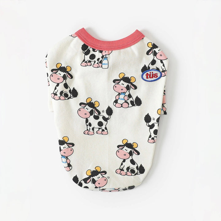 ※予約販売【TUSTUS】Milk Cow Tee